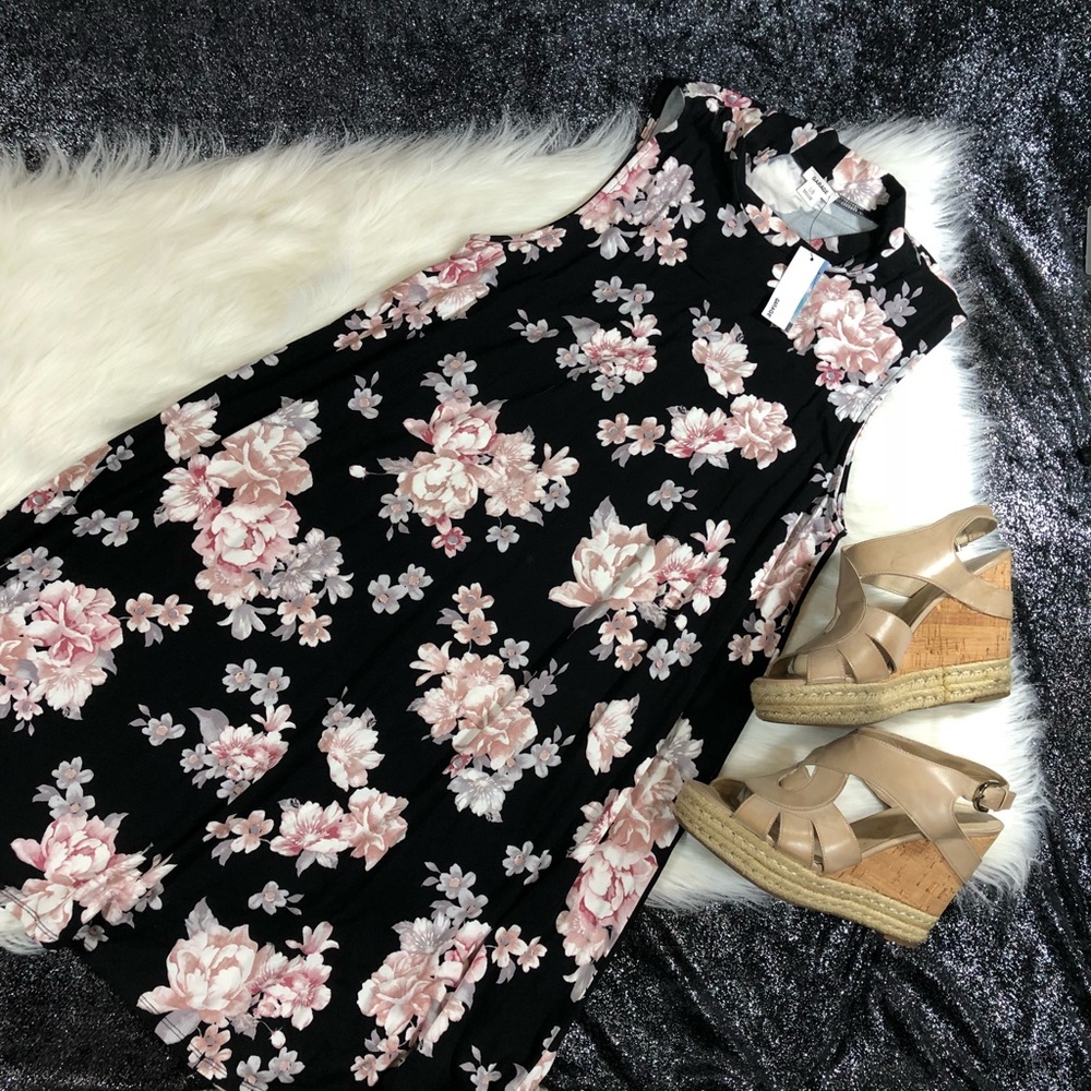 Garage floral flowy dress